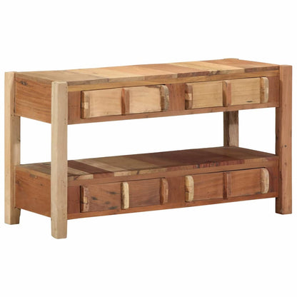 TV Cabinet with Drawer Brown 83 x 33 x 46 cm Solid Reclaim Wood