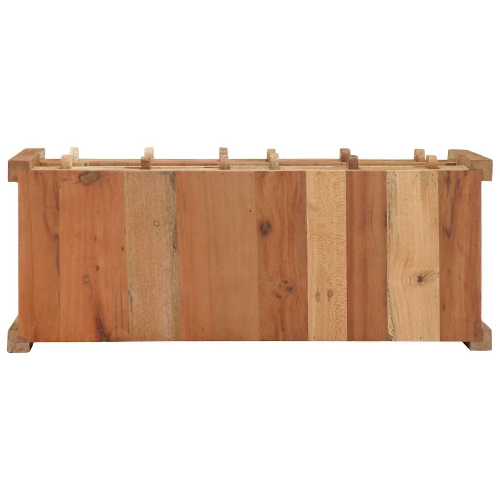 TV Cabinet with Drawer Brown 83 x 33 x 46 cm Solid Reclaim Wood