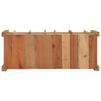 TV Cabinet with Drawer Brown 83 x 33 x 46 cm Solid Reclaim Wood