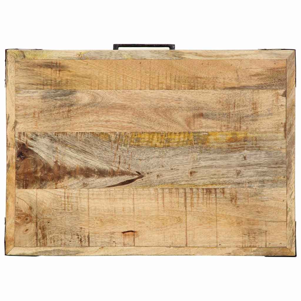 Kitchen Trolley Brown 55 x 40 x 80 cm Solid Mango Wood
