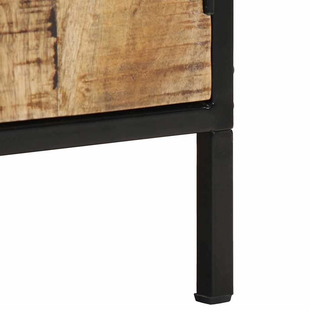 Bedside Cabinet 2 pcs Brown and Black 30 x 30 x 40 cm