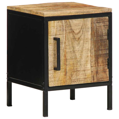 Bedside Cabinet 2 pcs Brown and Black 30 x 30 x 40 cm