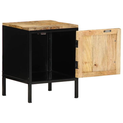 Bedside Cabinet 2 pcs Brown and Black 30 x 30 x 40 cm