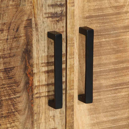 Bedside Cabinet Brown and Black 50 x 30 x 45 cm