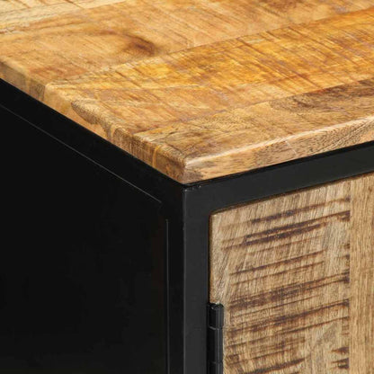 Bedside Cabinet 2 pcs Brown and Black 50 x 30 x 45 cm