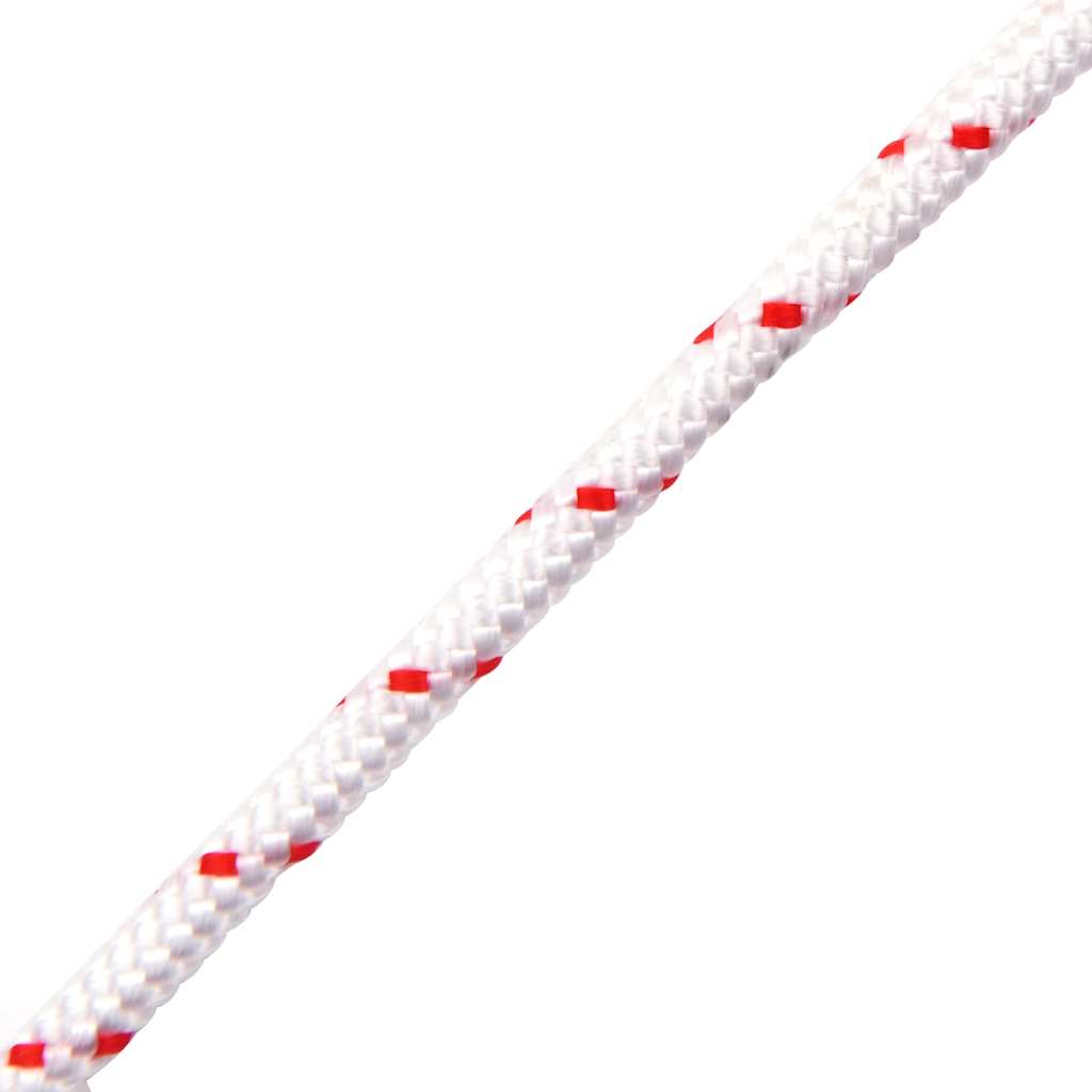Pull Starter Cord White and Red Ø4 mm 10 m Nylon