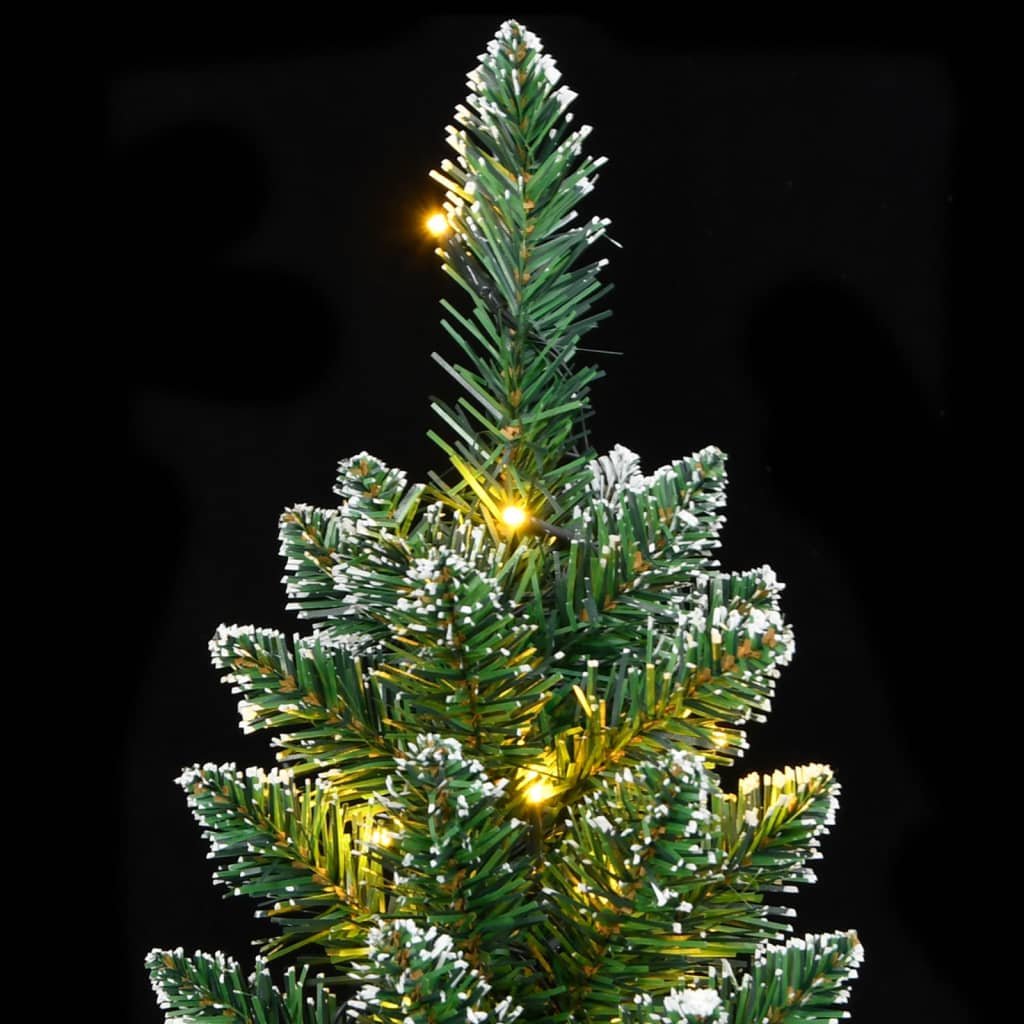 Artificial Slim Christmas Tree 150 LEDs 120 cm