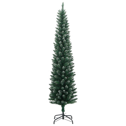 Artificial Slim Christmas Tree 300 LEDs 180 cm