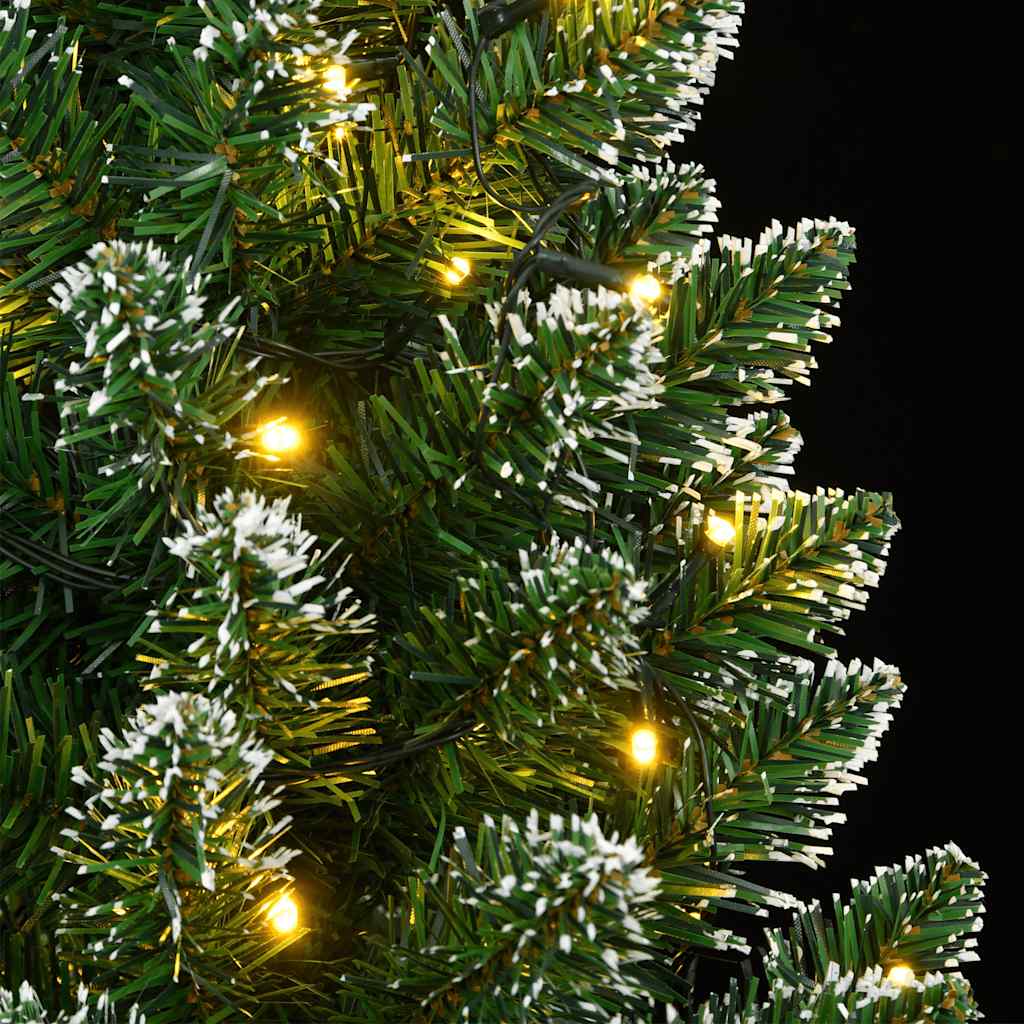 Artificial Slim Christmas Tree 300 LEDs 210 cm