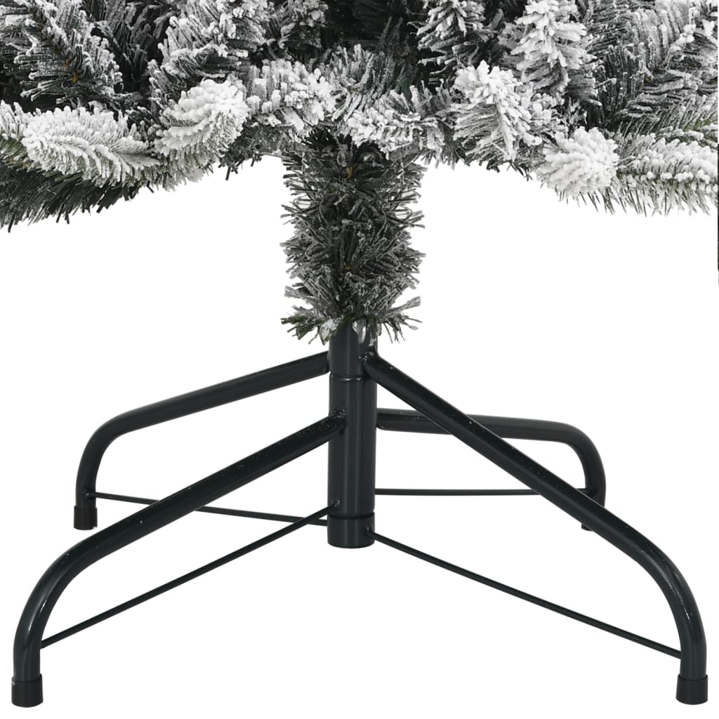 Artificial Hinged Christmas Tree 240 cm 300 LEDs Warm White