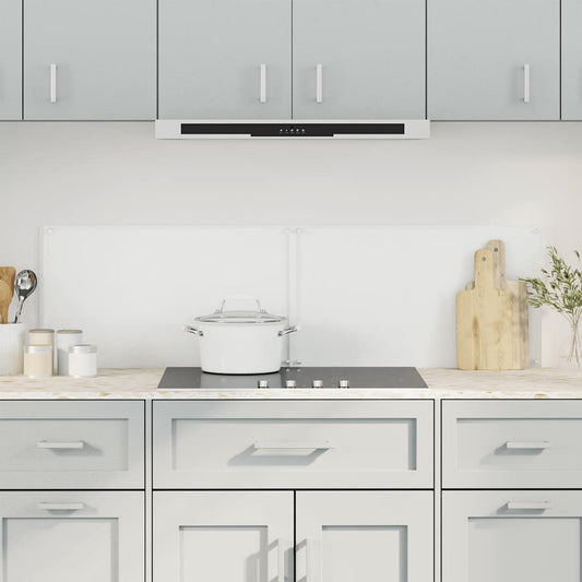 Kitchen Backsplashes 2 pcs Transparent 70x40 cm Tempered Glass