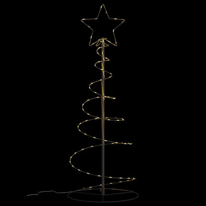 LED Christmas Tree 80 LEDs Warm White 120 cm