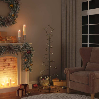 LED Christmas Tree 100 LEDs Warm White 150 cm