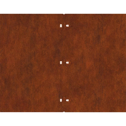 Lawn Edgings 20 pcs 25x103 cm Flexible Weathering Steel