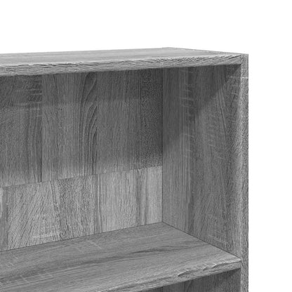 Book Cabinet Grey Sonoma 80x30x189 cm Engineered Wood