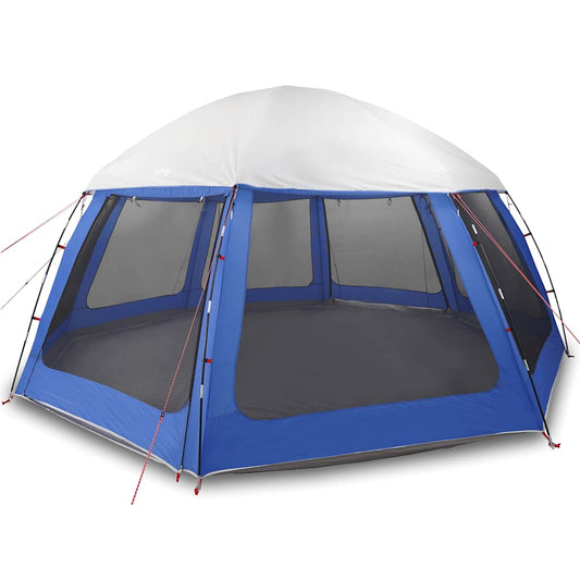 Pool Tent with Removable Fly & Mesh Walls Azure Blue 510x510 cm