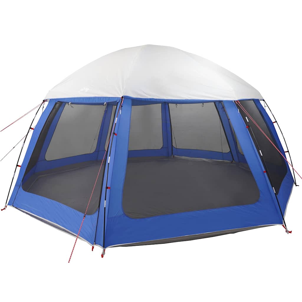 Pool Tent with Removable Fly & Mesh Walls Azure Blue 510x510 cm