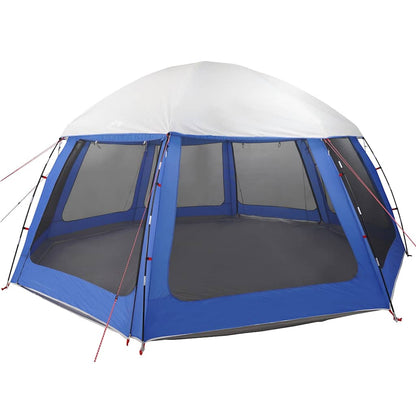Pool Tent with Removable Fly & Mesh Walls Azure Blue 510x510 cm
