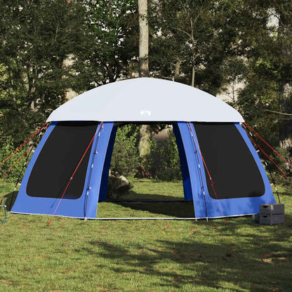 Pool Tent with Removable Fly & Mesh Walls Azure Blue 510x510 cm