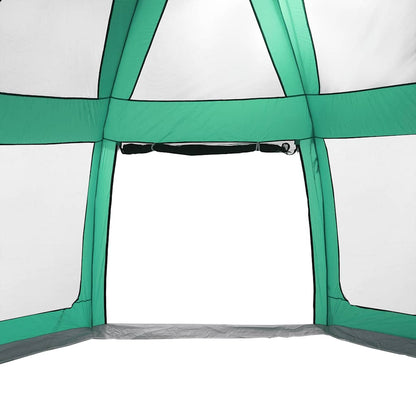 Pool Tent with Removable Fly & Mesh Walls Sea Green 510x510 cm