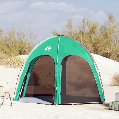 Pool Tent Sea Green 366 x 305 x 231 cm Polyester and Fiberglass