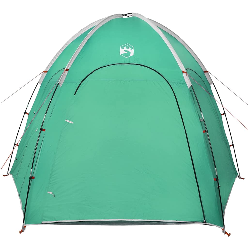 Pool Tent Sea Green 366 x 305 x 231 cm Polyester and Fiberglass