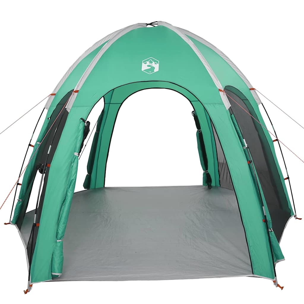 Pool Tent Sea Green 366 x 305 x 231 cm Polyester and Fiberglass