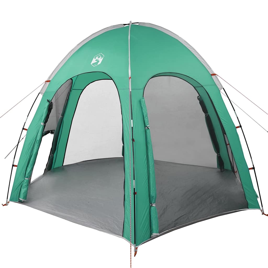 Pool Tent Sea Green 366 x 305 x 231 cm Polyester and Fiberglass