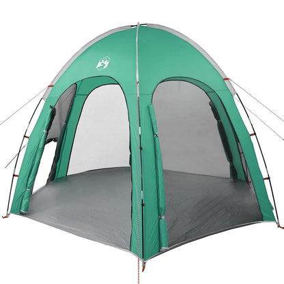 Pool Tent Sea Green 366 x 305 x 231 cm Polyester and Fiberglass