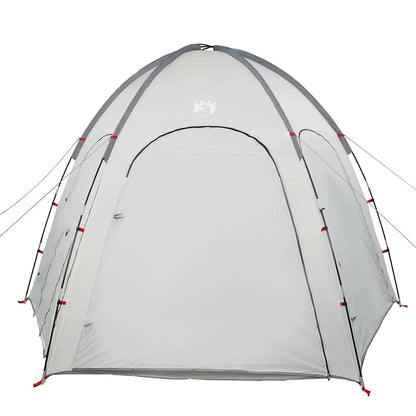 Pool Tent Grey 366 x 305 x 231 cm Polyester and Fiberglass