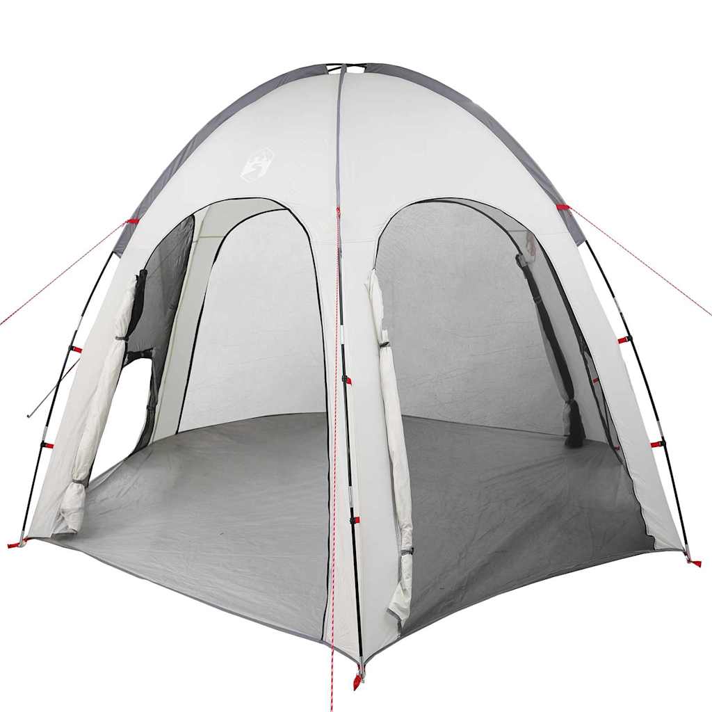 Pool Tent Grey 366 x 305 x 231 cm Polyester and Fiberglass