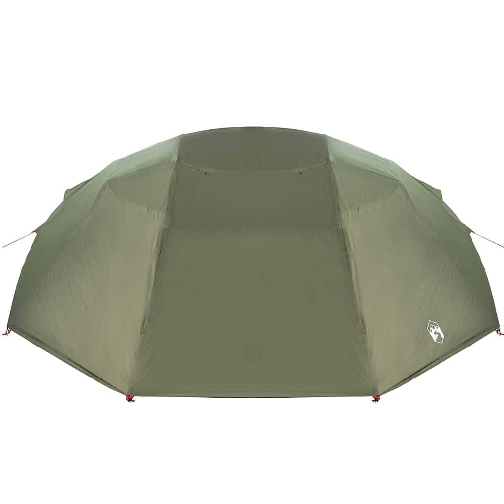 Fishing Tent with Roof Olive Green 514 x 465 x 187 cm