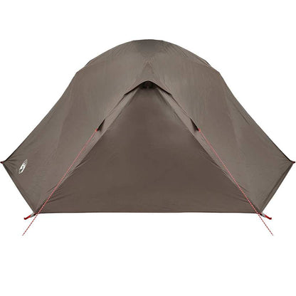 Fishing Tent Brown 514 x 465 x 187 cm Polyester and Fiberglass