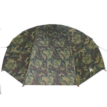 Fishing Tent with Roof Camouflage 514 x 465 x 187 cm
