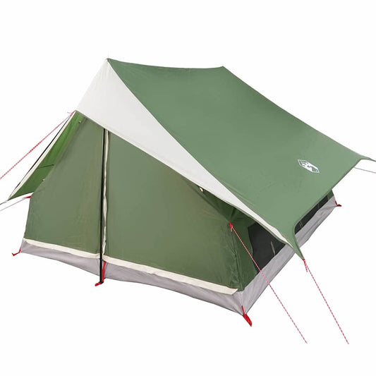 Family Tent with Roof Green and White 315 x 286 x 200 cm