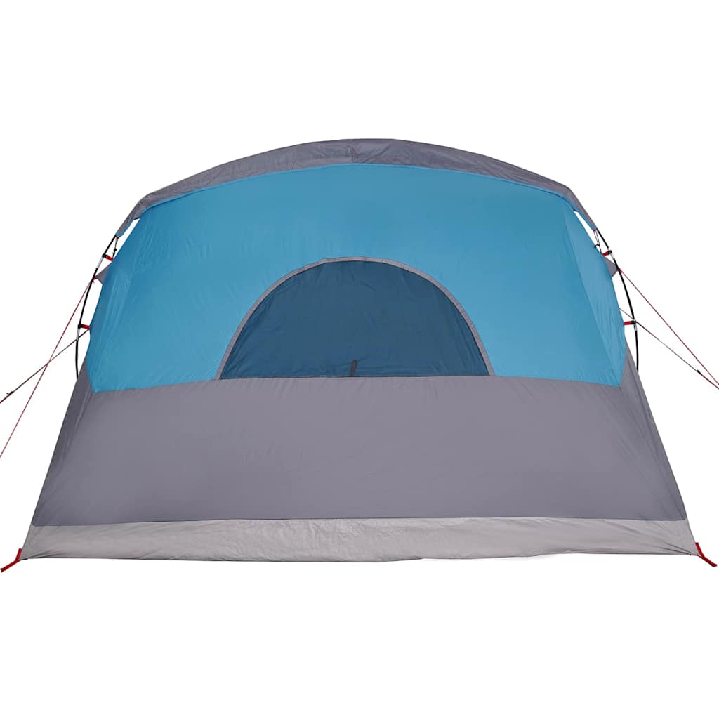 Family Tent with Roof Blue and Grey 576 x 325 x 213 cm
