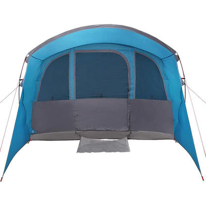 Family Tent with Roof Blue and Grey 576 x 325 x 213 cm