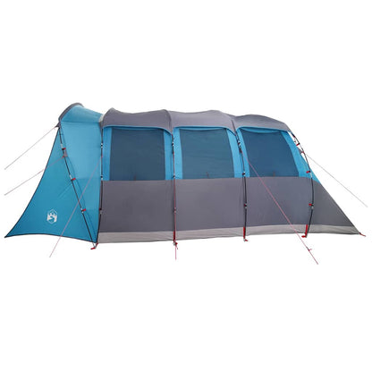 Family Tent with Roof Blue and Grey 576 x 325 x 213 cm
