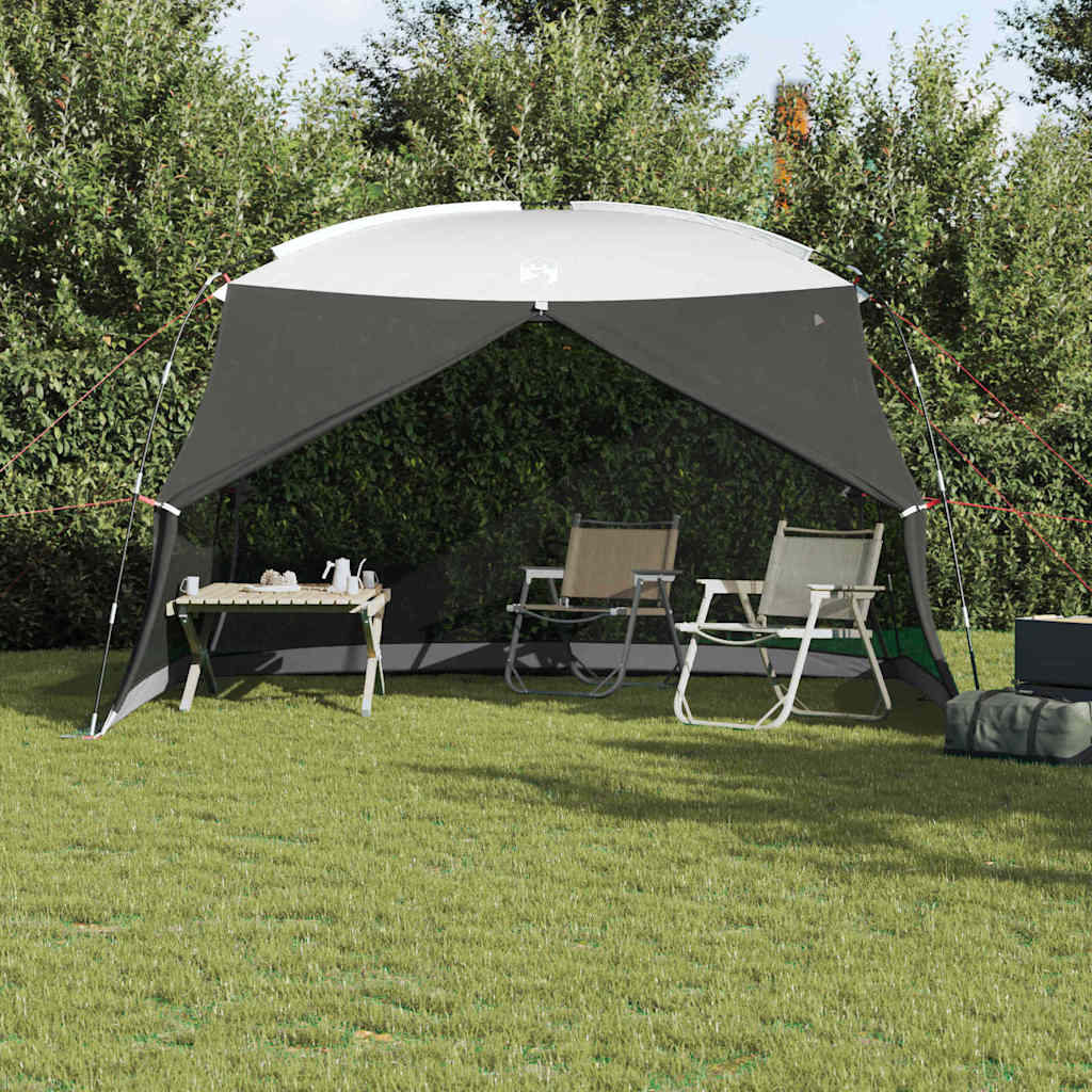 Mosquito Tent Grey 380 x 380 x 225 cm Polyester and Fiberglass