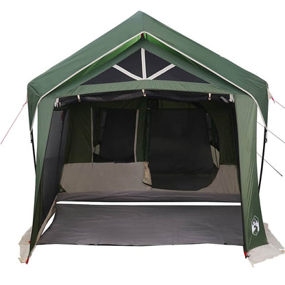 Family Tent Green and White 620 x 322 x 240 cm Polyester
