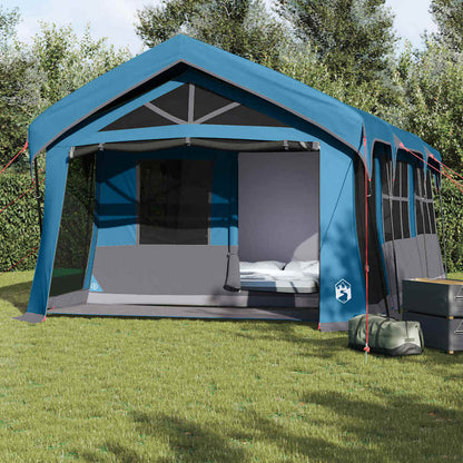 Family Tent Blue and Grey 620 x 322 x 240 cm Polyester
