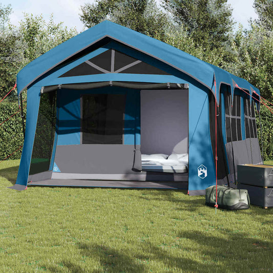 Tents with Roof with Air Vent Blue 620 x 322 x 240 cm Polyester