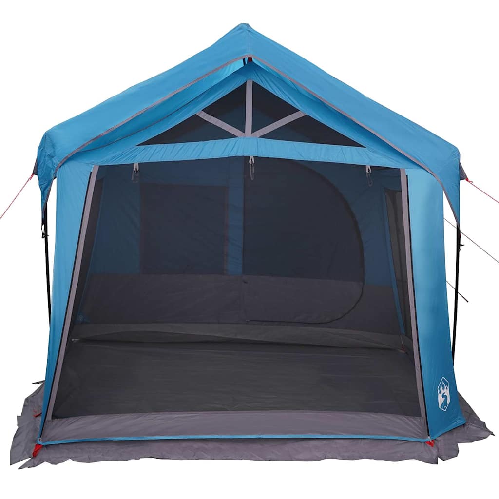 Family Tent Blue and Grey 620 x 322 x 240 cm Polyester