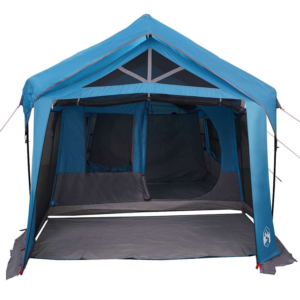 Family Tent Blue and Grey 620 x 322 x 240 cm Polyester