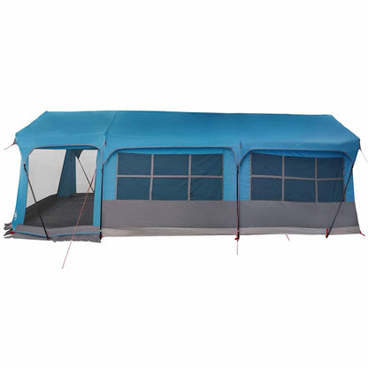 Family Tent Blue and Grey 620 x 322 x 240 cm Polyester