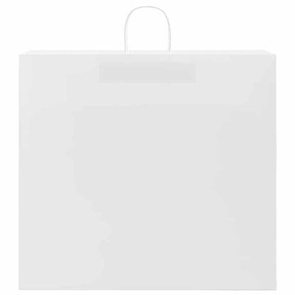 Paper Bags 250 pcs with Handles White 54x15x49 cm