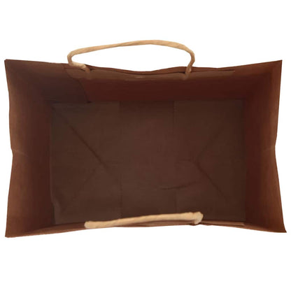 Paper Bags 250 pcs with Handles Black 32x22x28 cm