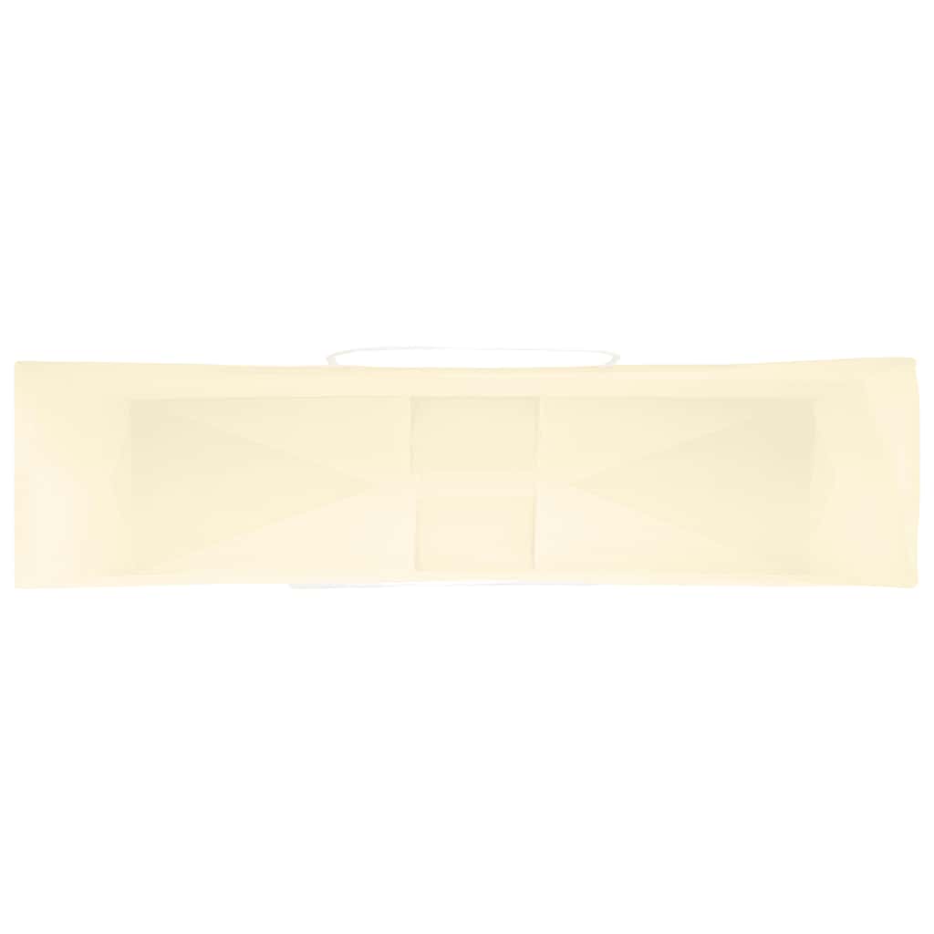 Paper Bags 50 pcs with Handles Yellow 54x15x49 cm