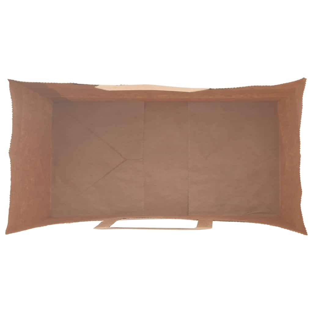 Paper Bags 50 pcs with Handles Brown 21x11x31 cm