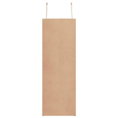 Paper Bags 250 pcs with Handles Brown 45x17x48 cm